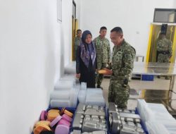 HUT KOSTRAD KE-64: Danmenarmed 1/Sthira Yudha dan Danyon Armed 9 Kostrad Kunjungi Dapur SPPG Al-Muhajirin