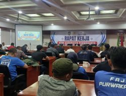 Dihadiri Seluruh Pengcab Cabor, KONI Purwakarta Gelar Raker 2025