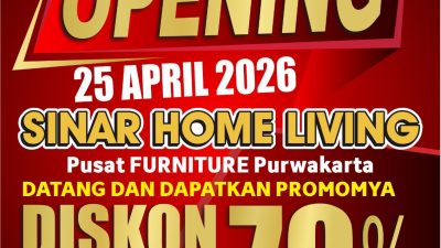 Grand Opening SINAR HOME LIVING