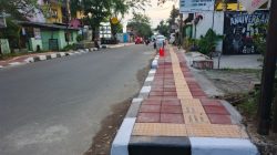 Sambut Hari Jadi, Pemkab Purwakarta Benahi Trotoar Jalan Pusat Kota